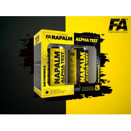 Napalm Alpha Test (AM PM Formula) 240 tabs ( 2x 120 tabs. ) Fitness Authority Nutrition