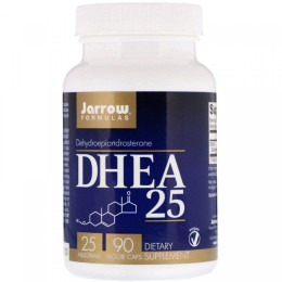 Дегідроепіандростерон DHEA 25mg 90 caps Jarrow Formulas