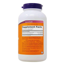 Глюкозамін і МСМ Now Vegetarian Glucosamine & MSM 500 / 500 / 240 Vcaps Now Foods