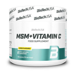 Метилсульфонілметан + Вітамін С BioTech MSM + 1500 Vitamin C 150 g BioTech