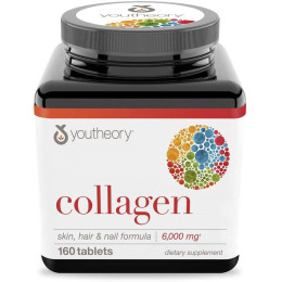 Collagen, 6,000 mg 160 Tablets Youtheory