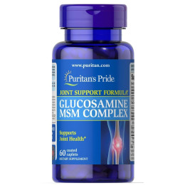 Glucosamine MSM Complex 333 mg / 500 mg 60 Caplets Puritan's Pride