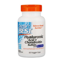 Best Hyaluronic Acid+Chondroitin Sulfate 60 caps Doctor's Best