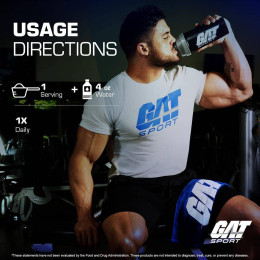 Креатин GAT Creatine HCI + Ultra Performance Matrix, 180 g (Fruit Punch) German American Technologies