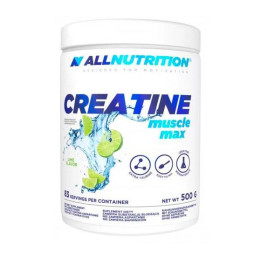 Креатина моногидрат с таурином Creatine Muscle Max 500 g (Lemon Lime) AllNutrition