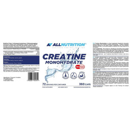 Креатин AllNutrition Creatine 1250 Xtra 360 caps AllNutrition