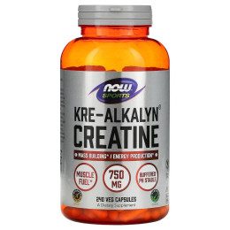 Креатин Now Kre-Alkalyn Creatine 750mg 240 caps