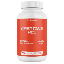 Креатин Sporter Creatine HCL 2100 120 капсул Sporter