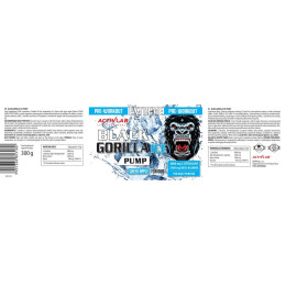 Black Gorilla Ice 300 g (Green Apple) Activlab