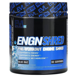 Предтренировочный комплекс Evlution Nutrition Engn Shred 240 g (Blue Raz) Evlution Nutrition