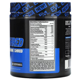 Передтренувальний комплекс Evlution Nutrition Engn Shred 240 g (Blue Raz) Evlution Nutrition