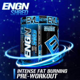 Передтренувальний комплекс Evlution Nutrition Engn Shred 240 g (Blue Raz) Evlution Nutrition