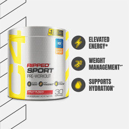 Предтренировочный комплекс Cellucor C4 Ripped Sport, Pre-Workout, 213 g (Fruit Punch) Cellucor