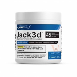 Предтренировочный комплекс USP Labs Jack3d V2 248 g (Blue raspberry) USPlabs