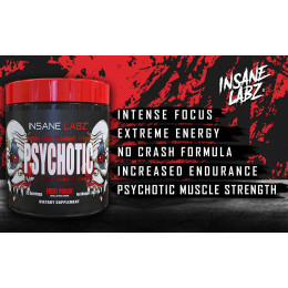 Psychotic Mens 220g (Cherry Limeade) Insane labz