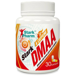 Предтренировочный стимулятор Stark Pharm DMAA 100 мг + Caffeine 200 мг 30 caps Stark Pharm