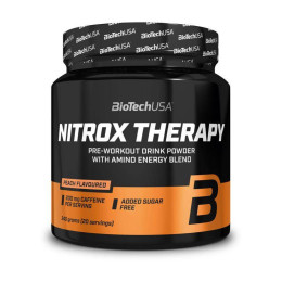 Передтренувальна добавка Nitrox Therapy 340 g (Blue grape) BioTech