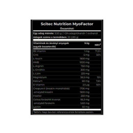 Амінокислотний комплекс Scitec Nutrition MyoFactor 285 g (Pineapple-coconut) Scitec Nutrition