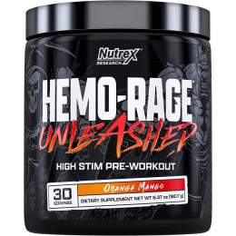 Предтренировочный комплекс Nutrex Hemo Rage Black Ultra Concentrate 220g (Orange-Mango) Nutrex