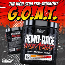 Предтренировочный комплекс Nutrex Hemo Rage Black Ultra Concentrate 220g (Orange-Mango) Nutrex