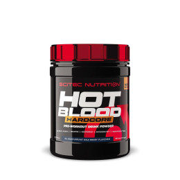 Передтренувальний комплекс Scitec Nutrition Hot Blood Hardcore 375 g (Red fruits) Scitec Nutrition