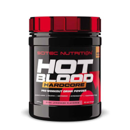 Предтренировочный комплекс Scitec Nutrition Hot Blood Hardcore 375 g (Pink lemonade) Scitec Nutrition