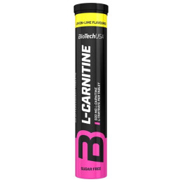 L-карнитин BioTech Effervescent L-Carnitine 500 mg 20 tabs (Lemon-Lime) BioTech