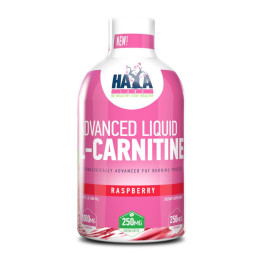 Ацетил-L-карнитин Haya Labs Advanced Liquid L-Carnitine 1000mg 500 ml (Raspberry)