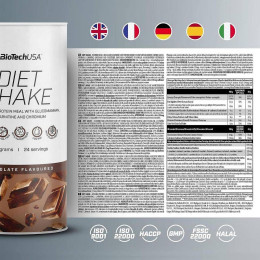 Протеїн BioTech Diet Shake 720 g (Chocolate) BioTech