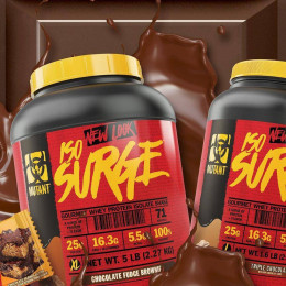 Протеїн Mutant Iso Surge 2270 g (Chocolate Fudge Brownie) Mutant