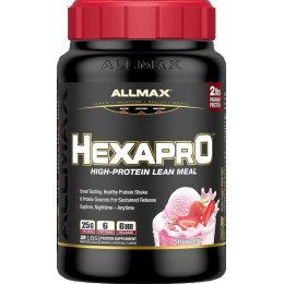 Протеин AllMax Nutrition Hexapro High-Protein Lean Meal 907 g (Strawberry) AllMax Nutrition