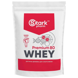 Whey Protein 80% 1000g (Strawberry) Stark Pharm