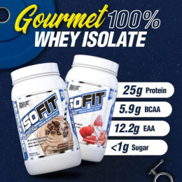 Протеин Nutrex Research IsoFit 993 g (Vanilla Bean Ice Cream) Nutrex