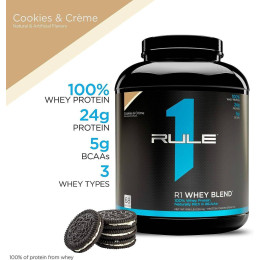 Протеин Rule 1 R1 Whey Blend 2270g (Cookies and cream) Rule 1