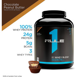 Протеїн Rule 1 R1 Whey Blend 2270g (Chocolate peanut butter) Rule 1