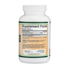 Туркестерон Double Wood Ajuga Turkestanica Extract 500 mg Standardized to 10% Turkesterones 120 capsules