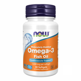 Omega-3 1000mg - 30 sgels Now Foods