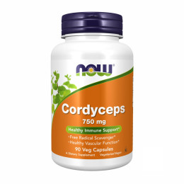 Cordyceps 750 mg - 90 vcaps Now Foods