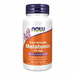 Melatonin 10 mg - 100 vcaps Now Foods