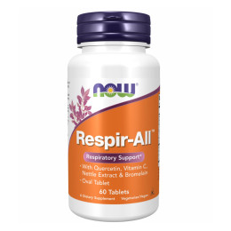 Respir-All Allergy - 60 tabs Now Foods