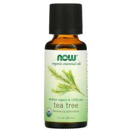 Organic Tea Tree Oil - 30ml (1 oz) Now Foods