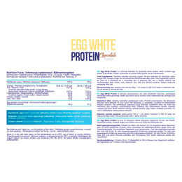 Egg White Protein - 510g Chocolate Allnutrition