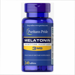 Melatonin 3mg - 240 tabs Puritans Pride