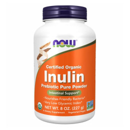 Organic Inulin Powder - 227g Now Foods