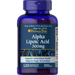 Alpha Lipoic Acid 300mg - 60caps Puritans Pride