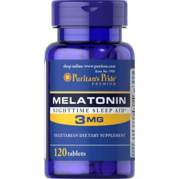 Melatonin 3mg - 120 tab Puritans Pride