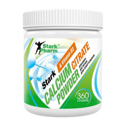 Stark Calcium Citrate Powder - 360g Stark Pharm