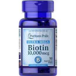 Biotin 10000mcg - 100caps Puritans Pride