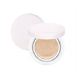 Кушон з ідеальним покриттям (світлий беж) MISSHA (Magic Cushion Cover Lasting SPF50+/PA+++, 21 тон) 15 г