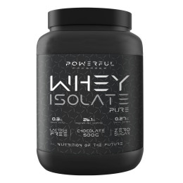 Протеїн ізолят смак шоколад Powerful Progress (WHEY ISOLATE PURE) 500 г